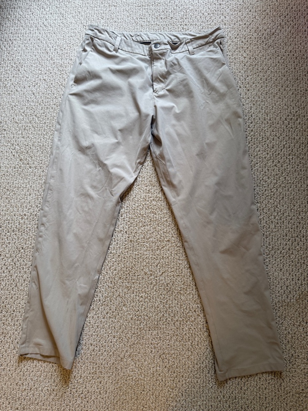 Men's Casual Chino Pants in Light Khaki